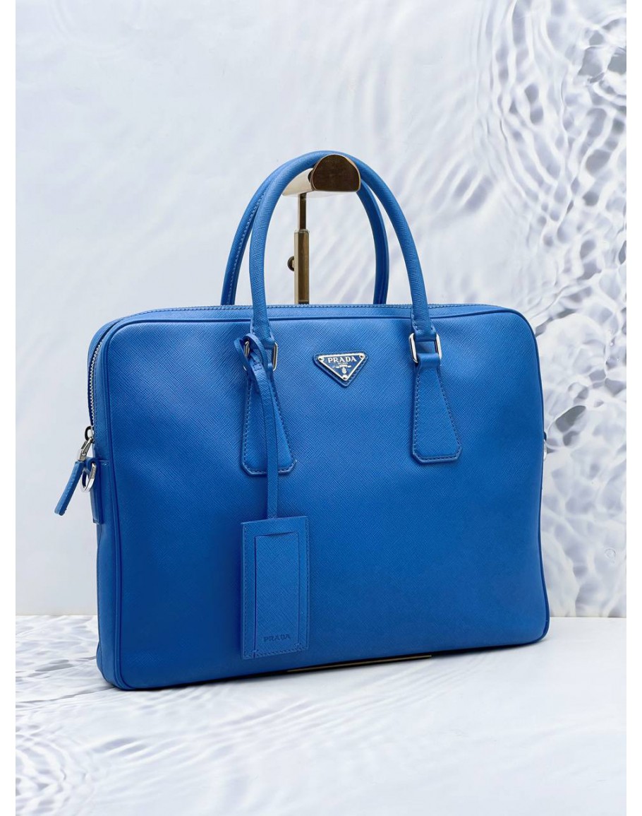 Saffiano leather work discount bag